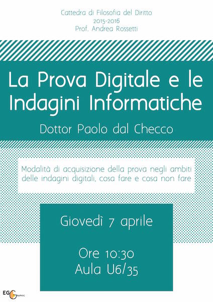 Prova Digitale e Indagini Informatiche