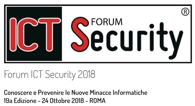 Forum ICT Security a Roma