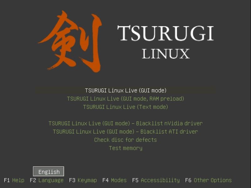 Distribuzione Forense Tsurugi Linux e Boot