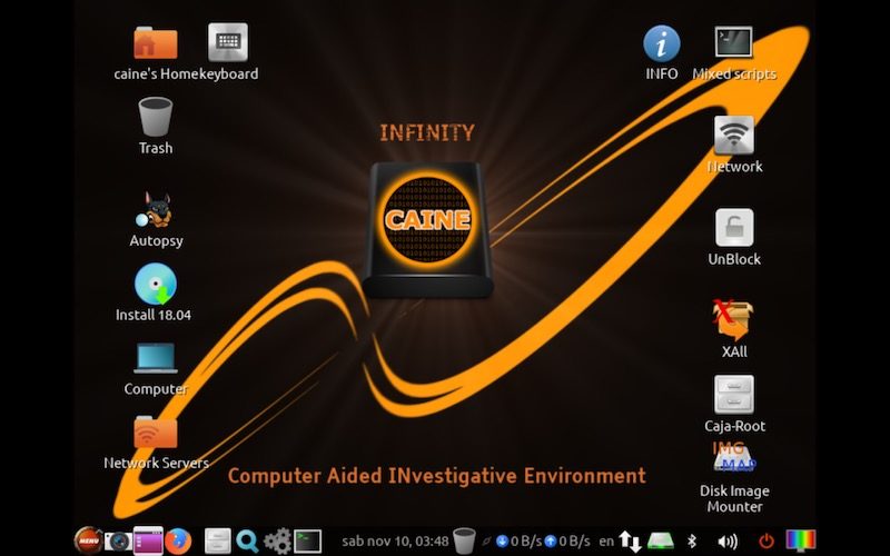 CAINE 10 distribuzione forense in download