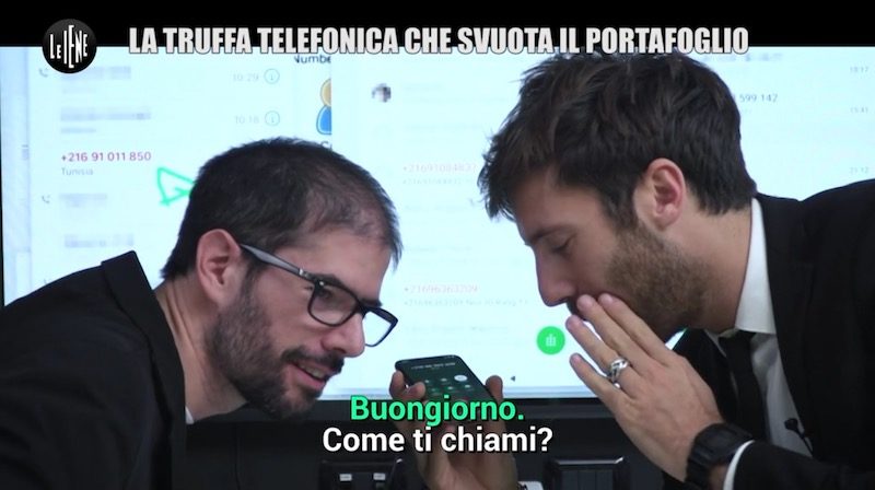 NicolÃÃ² De Devitiis e Paolo Dal Checco - Ping Calls per Le Iene