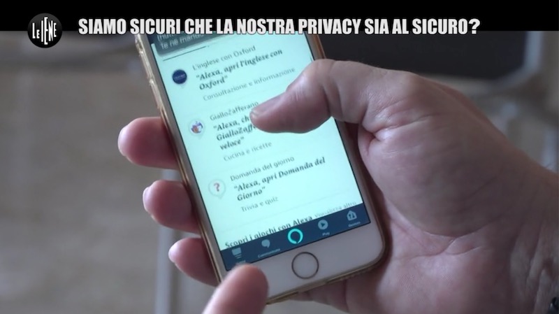 Le Iene - Privacy di Alexa e Amazon