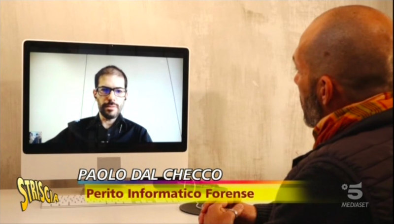 Paolo Dal Checco a Striscia La Notizia