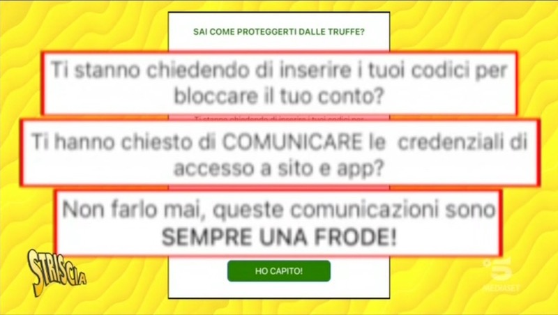 Consigli di Intesa San Paolo per evitare le truffe