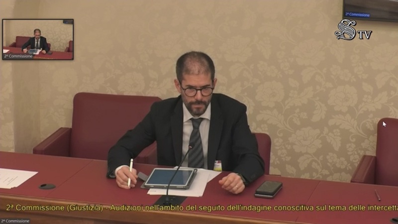 Paolo Dal Checco - Audizione al Senato in Commissione Giustizia sui Captatori
