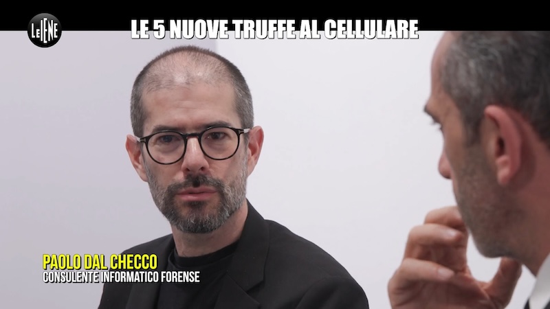 Paolo Dal Checco, Consulente Tecnico a Le Iene