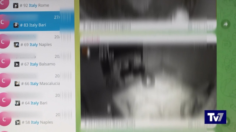 Servizio TV sulle telecamere private con video e password in vendita su Telegram