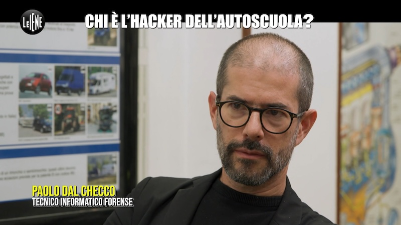 Paolo Dal Checco, Tecnico Informatico Forense per Le Iene