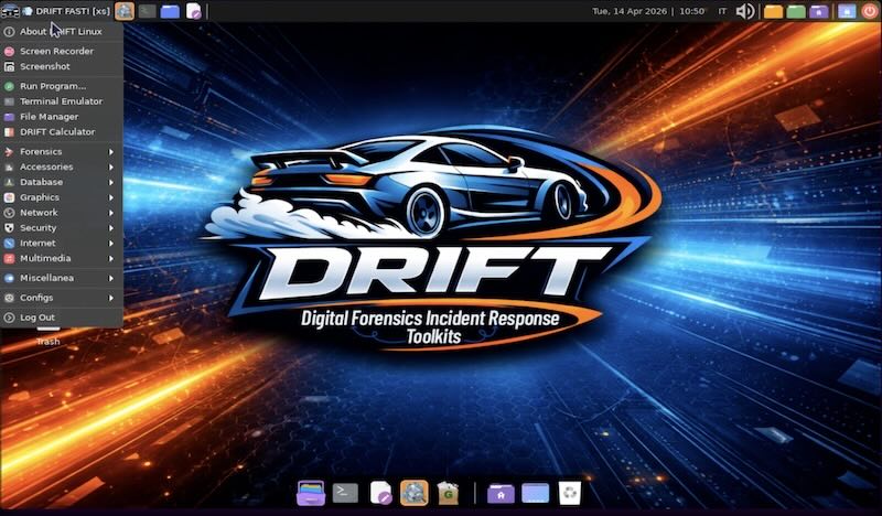 DRIFT Linux Digital Forensics Live Distro