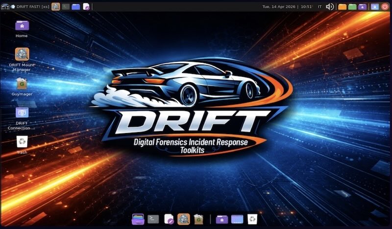 DRIFTLINUX Distro Informatica Forense basata su Linux per acquisizioni e copie forensi