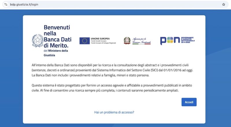 Download gratuito delle Sentenze del Tribunale